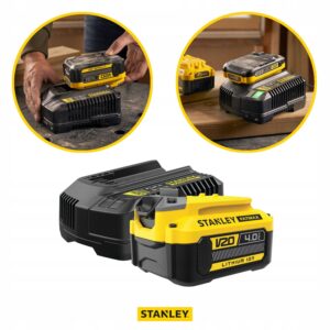 Zestaw startowy Akumulator 4.0Ah + Ładowarka STANLEY FATMAX V20