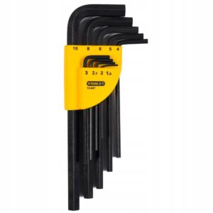 Zestaw kluczy imbusowych sześciokątnych STANLEY 9szt