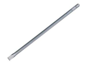 Wąskie dłuto płaskie hex 19 mm Dewalt 600 mm × 25 mm