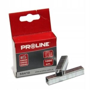 Zszywki hartowane PROLINE typ G, 10mm 1000 szt 55410