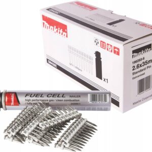 Gwoździe do betonu MAKITA 2,6x35mm 1000 sztuk 196293-6