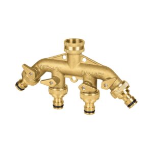 Rozdzielacz poczwórny z gwintem wewnętrznym CELLFAST BRASS G3/4" 52-884