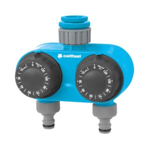 Rozdzielacz podwójny z zegarami mechanicznymi CELLFAST CELLPRO 52-221