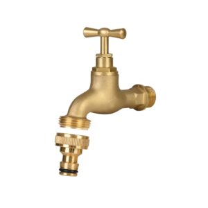 Kran ogrodowy z gwintem zewnętrznym CELLFAST BRASS G1/2" 52-920