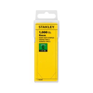 Zszywki typ G STANLEY 6mm 1000szt 1-TRA704T